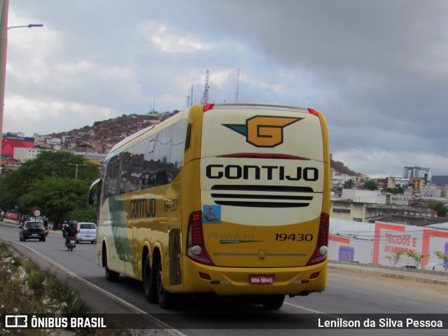 Empresa Gontijo de Transportes 19430 na cidade de Caruaru, Pernambuco, Brasil, por Lenilson da Silva Pessoa. Número da foto: #12621040.