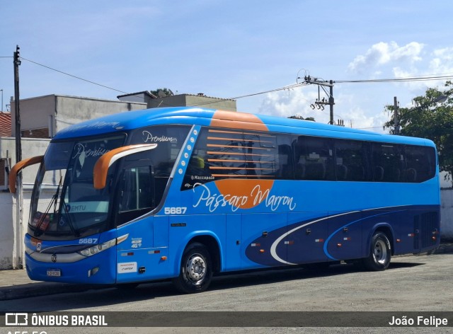 Litorânea Transportes Coletivos 5687 na cidade de Lorena, São Paulo, Brasil, por João Felipe. Número da foto: #12620617.