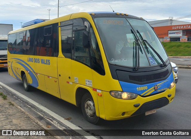 Viação Lírio dos Vales 10800 na cidade de Cariacica, Espírito Santo, Brasil, por Everton Costa Goltara. Número da foto: #12618976.