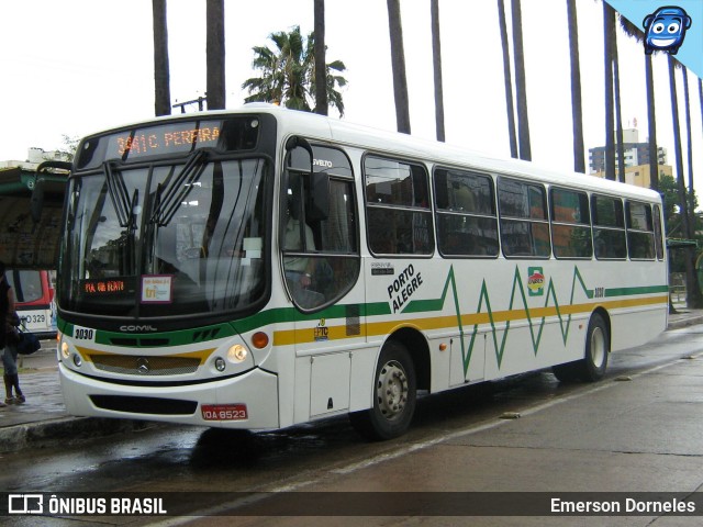 Sudeste Transportes Coletivos 3030 na cidade de Porto Alegre, Rio Grande do Sul, Brasil, por Emerson Dorneles. Número da foto: #12618925.