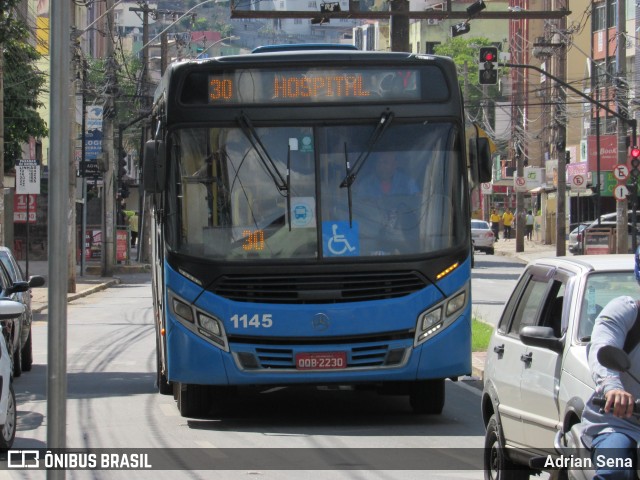 Enscon Viação 1145 na cidade de João Monlevade, Minas Gerais, Brasil, por Adrian Sena. Número da foto: #12620633.