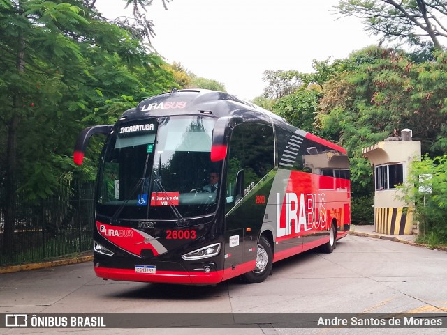 Lirabus 26003 na cidade de São Paulo, São Paulo, Brasil, por Andre Santos de Moraes. Número da foto: #12618967.