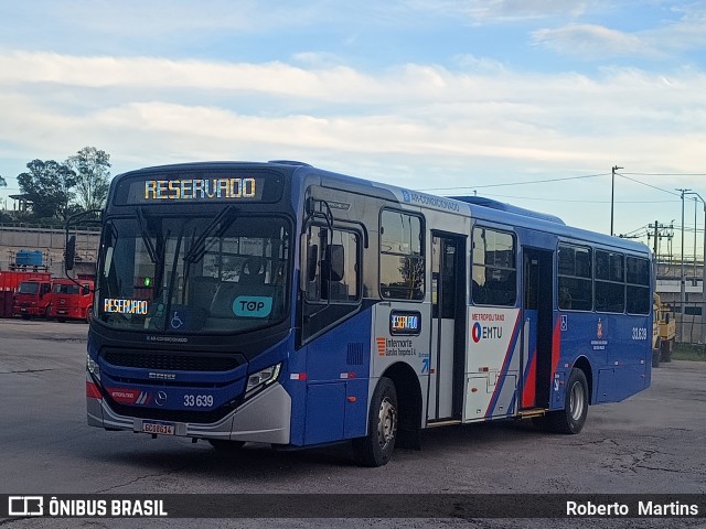 Guarulhos Transportes 33.639 na cidade de São Paulo, São Paulo, Brasil, por Roberto  Martins. Número da foto: #12620544.