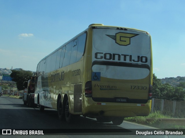 Empresa Gontijo de Transportes 17330 na cidade de Belo Horizonte, Minas Gerais, Brasil, por Douglas Célio Brandao. Número da foto: #12619069.