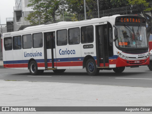 Empresa de Transportes Limousine Carioca RJ 129.083 na cidade de Rio de Janeiro, Rio de Janeiro, Brasil, por Augusto César. Número da foto: #12621361.