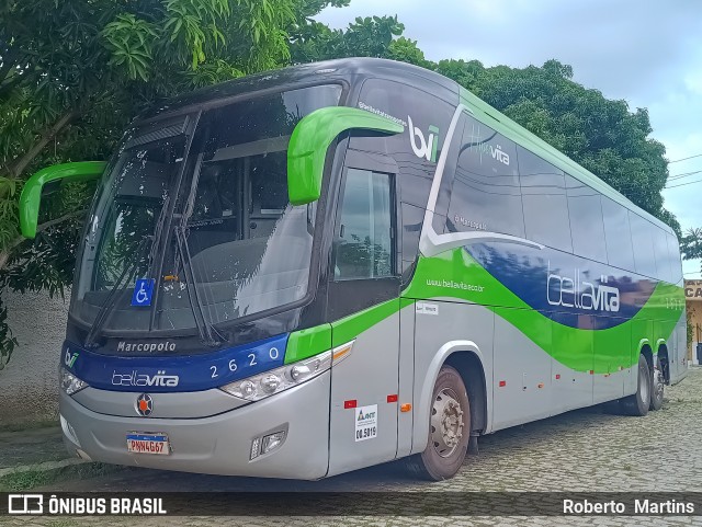 Bella Vita Transportes 2640 na cidade de Campos dos Goytacazes, Rio de Janeiro, Brasil, por Roberto  Martins. Número da foto: #12618209.