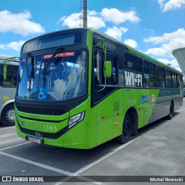 BB Transportes e Turismo 1385 na cidade de Barueri, São Paulo, Brasil, por Michel Nowacki. Número da foto: #12621182.