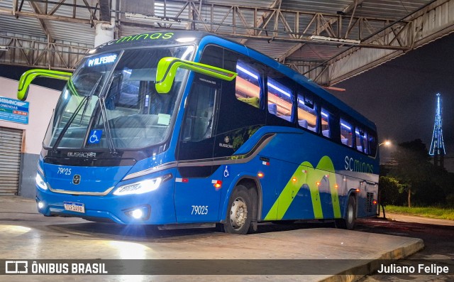 SC Minas Transportes 79025 na cidade de Alfenas, Minas Gerais, Brasil, por Juliano Felipe. Número da foto: #12618399.
