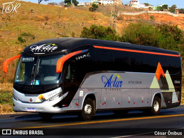 Actur Viagens 15046 na cidade de Belo Horizonte, Minas Gerais, Brasil, por César Ônibus. Número da foto: #12621136.