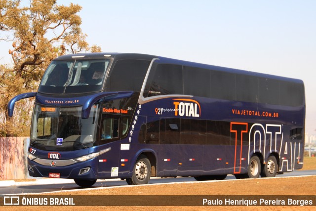 Viação Total 927 na cidade de Brasília, Distrito Federal, Brasil, por Paulo Henrique Pereira Borges. Número da foto: #12620818.
