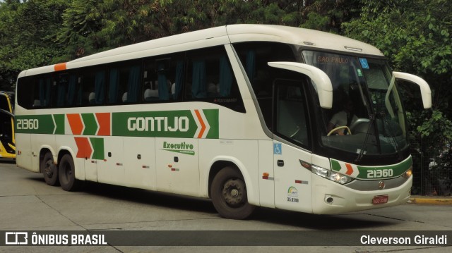 Empresa Gontijo de Transportes 21360 na cidade de São Paulo, São Paulo, Brasil, por Cleverson Giraldi. Número da foto: #12620732.