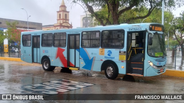 Auto Viação São José 12133 na cidade de Fortaleza, Ceará, Brasil, por FRANCISCO WALLACE. Número da foto: #12618347.