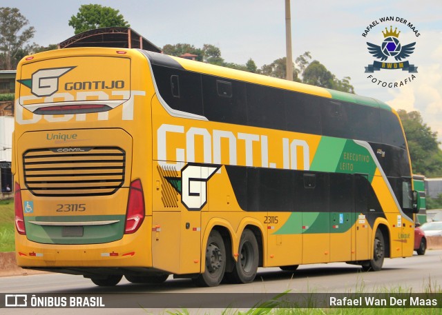 Empresa Gontijo de Transportes 23115 na cidade de Belo Horizonte, Minas Gerais, Brasil, por Rafael Wan Der Maas. Número da foto: #12619412.