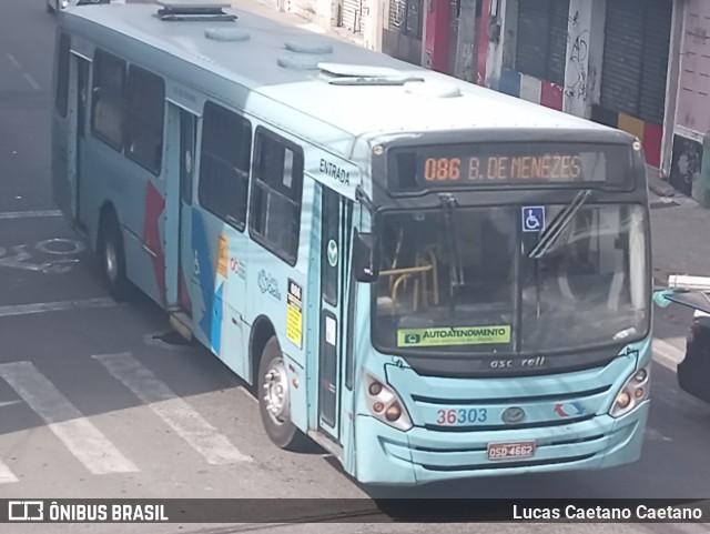 Viação Santa Cecília 36303 na cidade de Fortaleza, Ceará, Brasil, por Lucas Caetano. Número da foto: #12619855.