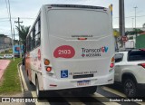 Santa Zita Transportes Coletivos 2103 na cidade de Cariacica, Espírito Santo, Brasil, por Everton Costa Goltara. Número da foto: #12618990.