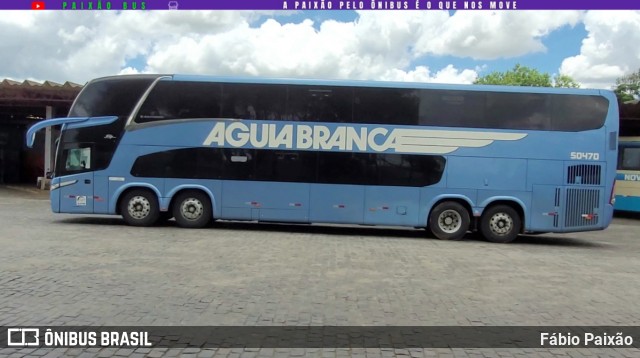 Viação Águia Branca 50470 na cidade de Vitória da Conquista, Bahia, Brasil, por Fábio Paixão. Número da foto: #12622308.