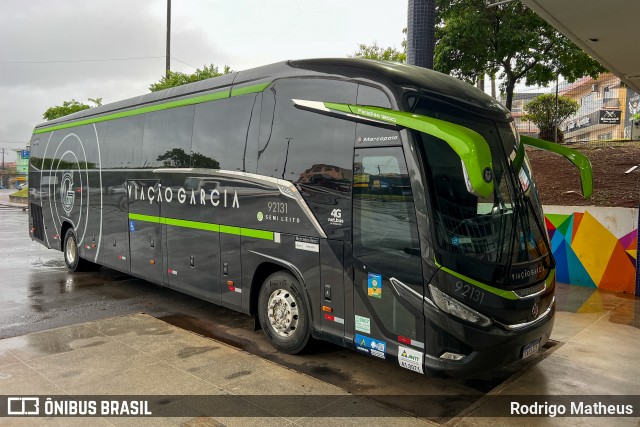 Viação Garcia 92131 na cidade de Telêmaco Borba, Paraná, Brasil, por Rodrigo Matheus. Número da foto: #12623612.