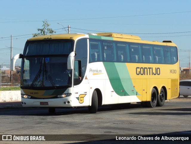 Empresa Gontijo de Transportes 14310 na cidade de Bom Jesus da Lapa, Bahia, Brasil, por Leonardo Chaves de Albuquerque. Número da foto: #12622865.