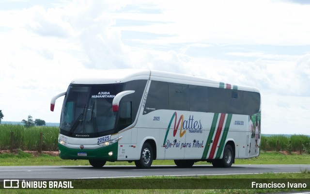 Mattes Transportes 20925 na cidade de Maracaí, São Paulo, Brasil, por Francisco Ivano. Número da foto: #12624067.