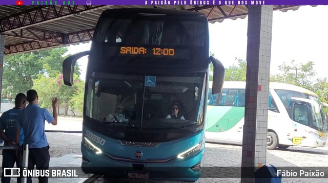 Viação Águia Branca 50850 na cidade de Vitória da Conquista, Bahia, Brasil, por Fábio Paixão. Número da foto: #12622311.