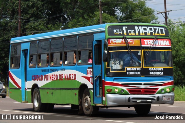1º de Marzo - Empresa de Transporte y Turismo Ciudad Primero de Marzo 016 na cidade de Ypacaraí, Central, Paraguai, por José Paredes. Número da foto: #12622742.