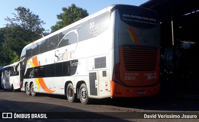 Starline Turismo 2302 na cidade de Bento Gonçalves, Rio Grande do Sul, Brasil, por David Verissimo Jsauro. Número da foto: #12622420.