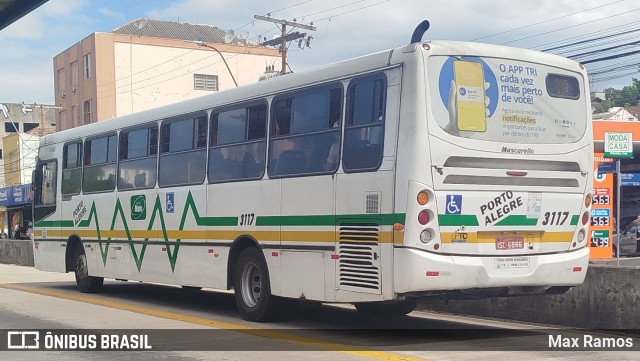 Sudeste Transportes Coletivos 3117 na cidade de Porto Alegre, Rio Grande do Sul, Brasil, por Max Ramos. Número da foto: #12622907.