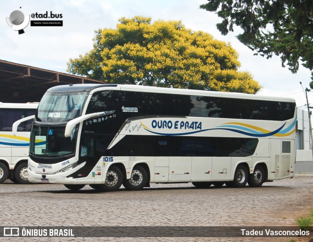 Viação Ouro e Prata 1015 na cidade de Carazinho, Rio Grande do Sul, Brasil, por Tadeu Vasconcelos. Número da foto: #12622229.