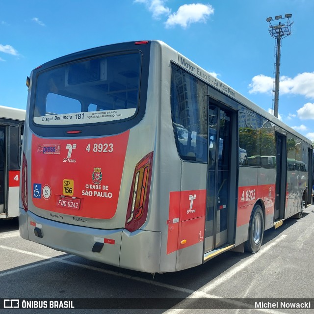 Express Transportes Urbanos Ltda 4 8923 na cidade de Barueri, São Paulo, Brasil, por Michel Nowacki. Número da foto: #12623045.