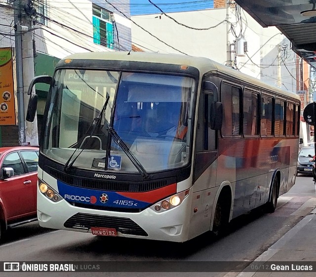 Viação Riodoce 41165 na cidade de Teófilo Otoni, Minas Gerais, Brasil, por Gean Lucas. Número da foto: #12621810.
