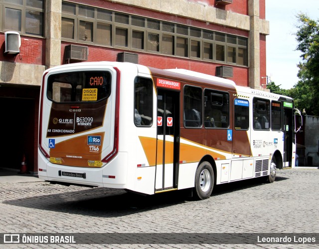 Erig Transportes > Gire Transportes B63099 na cidade de Duque de Caxias, Rio de Janeiro, Brasil, por Leonardo Lopes. Número da foto: #12623081.