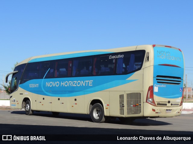Viação Novo Horizonte 1030411 na cidade de Bom Jesus da Lapa, Bahia, Brasil, por Leonardo Chaves de Albuquerque. Número da foto: #12622853.