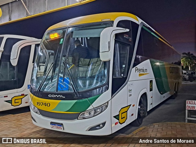 Empresa Gontijo de Transportes 19740 na cidade de Perdões, Minas Gerais, Brasil, por Andre Santos de Moraes. Número da foto: #12623874.
