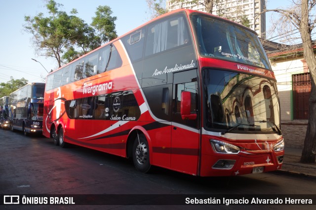 Ivergrama - Transporte y Turismo Iver Grama 106 na cidade de Estación Central, Santiago, Metropolitana de Santiago, Chile, por Sebastián Ignacio Alvarado Herrera. Número da foto: #12623733.