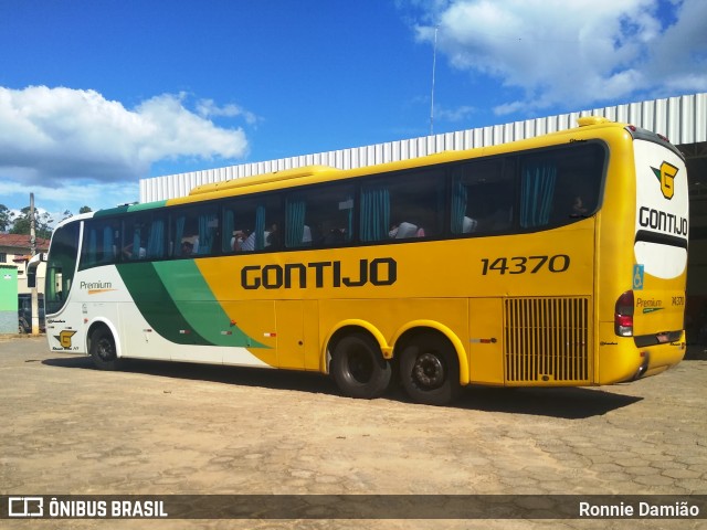 Empresa Gontijo de Transportes 14370 na cidade de São João Evangelista, Minas Gerais, Brasil, por Ronnie Damião. Número da foto: #12625632.