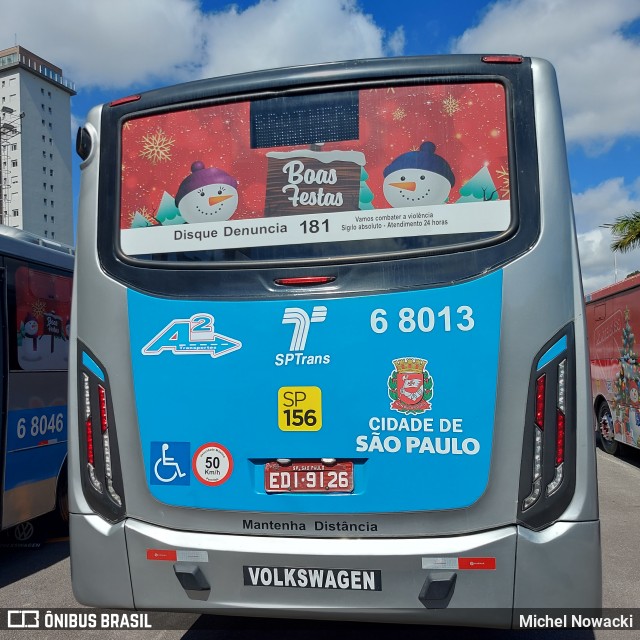 Cooper Líder > A2 Transportes 6 8013 na cidade de Barueri, São Paulo, Brasil, por Michel Nowacki. Número da foto: #12626401.