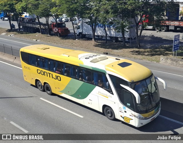 Empresa Gontijo de Transportes 19135 na cidade de Lorena, São Paulo, Brasil, por João Felipe. Número da foto: #12625317.