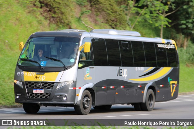 ViaUp Turismo RJ 856.009 na cidade de Piraí, Rio de Janeiro, Brasil, por Paulo Henrique Pereira Borges. Número da foto: #12626810.