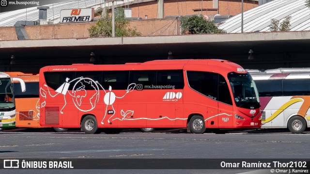 ADO - Autobuses de Oriente 0133 na cidade de Venustiano Carranza, Ciudad de México, México, por Omar Ramírez Thor2102. Número da foto: #12625268.