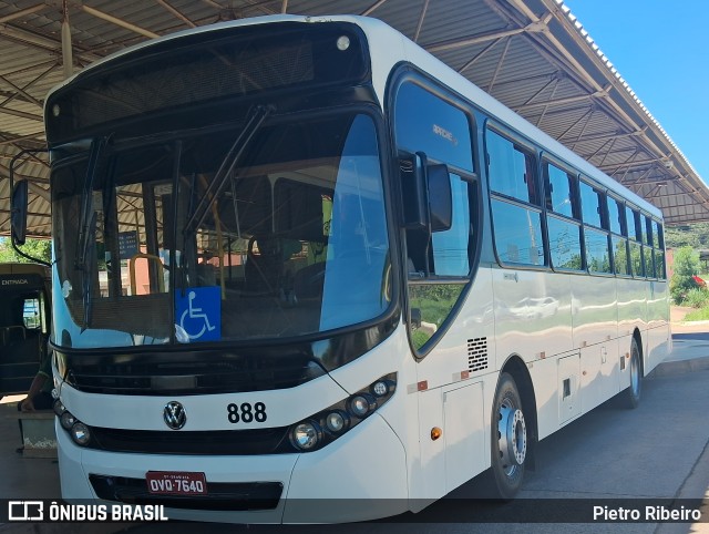 BsBus Mobilidade 888 na cidade de Brazlândia, Distrito Federal, Brasil, por Pietro Ribeiro. Número da foto: #12626604.