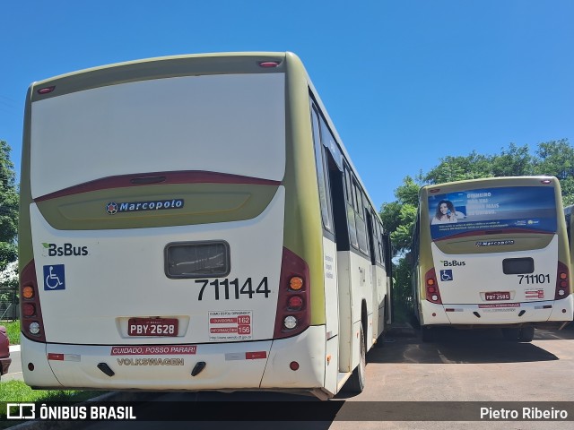 BsBus Mobilidade 711144 na cidade de Brazlândia, Distrito Federal, Brasil, por Pietro Ribeiro. Número da foto: #12626612.