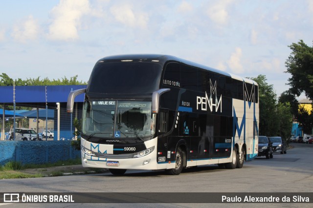 Empresa de Ônibus Nossa Senhora da Penha 59060 na cidade de São Paulo, São Paulo, Brasil, por Paulo Alexandre da Silva. Número da foto: #12625510.