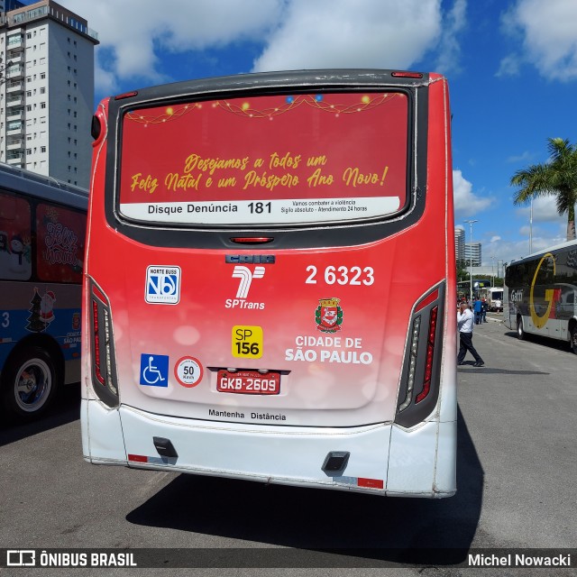 Transcooper > Norte Buss 2 6323 na cidade de Barueri, São Paulo, Brasil, por Michel Nowacki. Número da foto: #12626312.