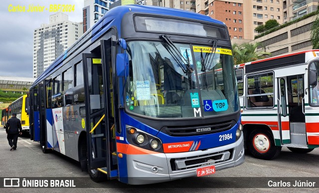 Viação Osasco 21.984 na cidade de Barueri, São Paulo, Brasil, por Carlos Júnior. Número da foto: #12625693.