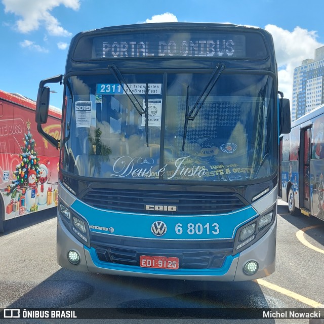 Cooper Líder > A2 Transportes 6 8013 na cidade de Barueri, São Paulo, Brasil, por Michel Nowacki. Número da foto: #12626417.