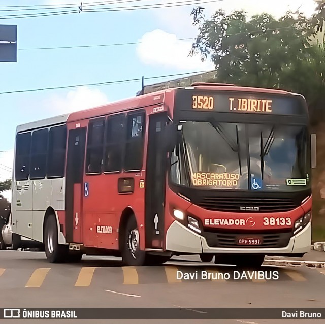 Viação Cruzeiro > Viação Sidon 38133 na cidade de Ibirité, Minas Gerais, Brasil, por Davi Bruno. Número da foto: #12625906.