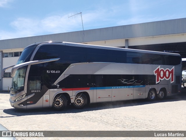 Auto Viação 1001 RJ 108.651 na cidade de Campos dos Goytacazes, Rio de Janeiro, Brasil, por Lucas Martins. Número da foto: #12626068.