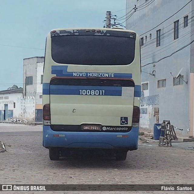 Viação Novo Horizonte 1008011 na cidade de Barra da Estiva, Bahia, Brasil, por Flávio  Santos. Número da foto: #12625983.