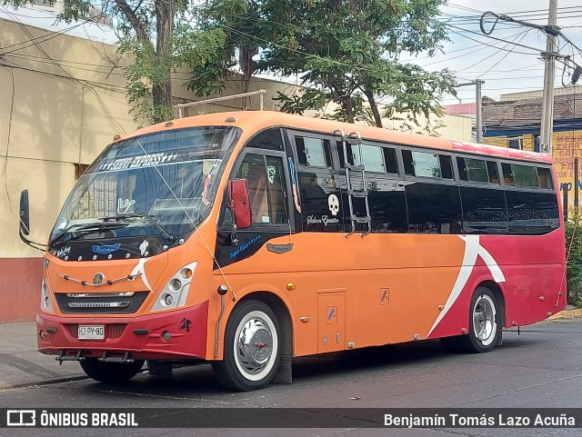 Nueva Servi Express 103 na cidade de Estación Central, Santiago, Metropolitana de Santiago, Chile, por Benjamín Tomás Lazo Acuña. Número da foto: #12625598.