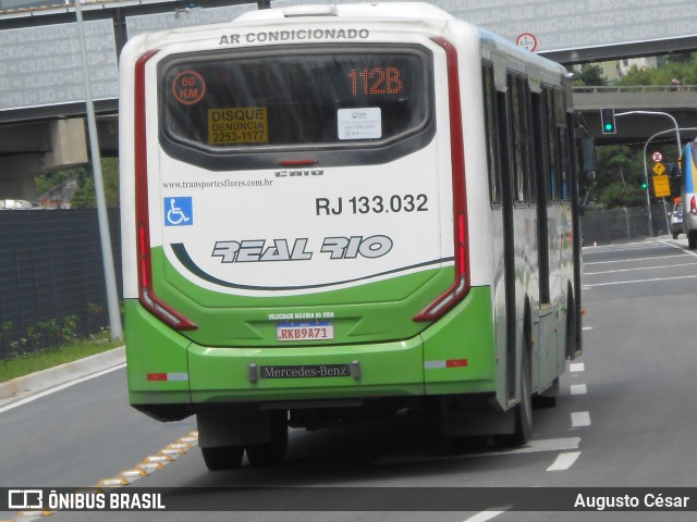 Expresso Real Rio RJ 133.032 na cidade de Rio de Janeiro, Rio de Janeiro, Brasil, por Augusto César. Número da foto: #12625754.